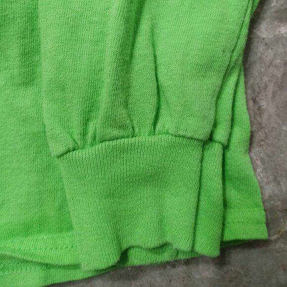 Billie Eilish Neon Green Long-Sleeve XL Top - Picture 5 of 5
